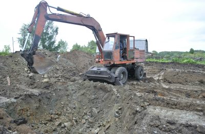 Soil Erosion while construction